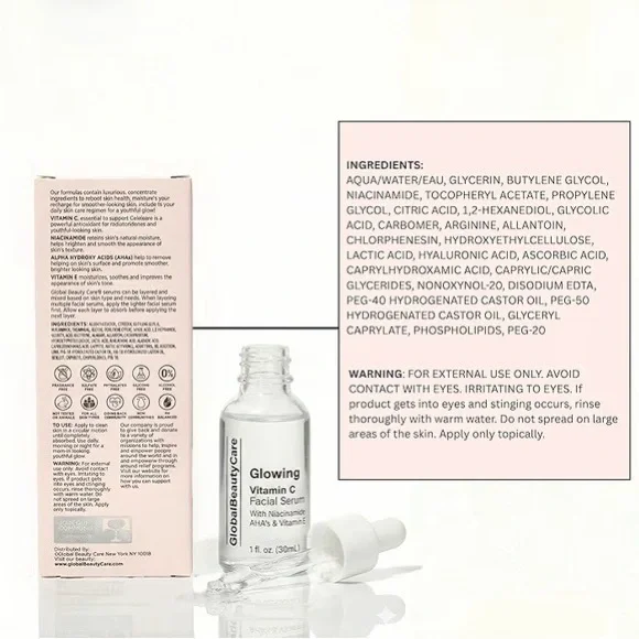 Global Beauty Care Glowing Vitamin C Facial Serum - Picture 11 of 11